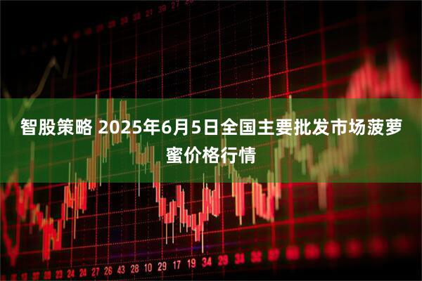 智股策略 2025年6月5日全国主要批发市场菠萝蜜价格行情