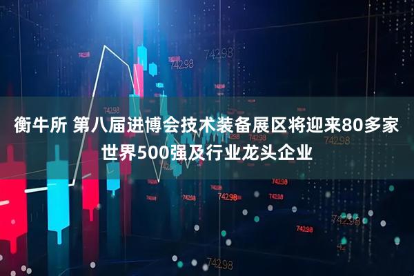 衡牛所 第八届进博会技术装备展区将迎来80多家世界500强及行业龙头企业
