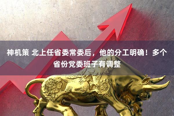 神机策 北上任省委常委后，他的分工明确！多个省份党委班子有调整